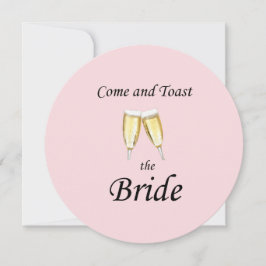Toast the Bride Junggeselinnen-Abschied Einladung