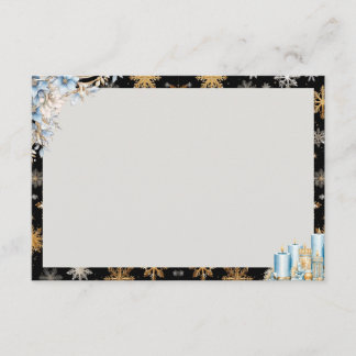 Toast um Mitternacht Blankenkarte Begleitkarte