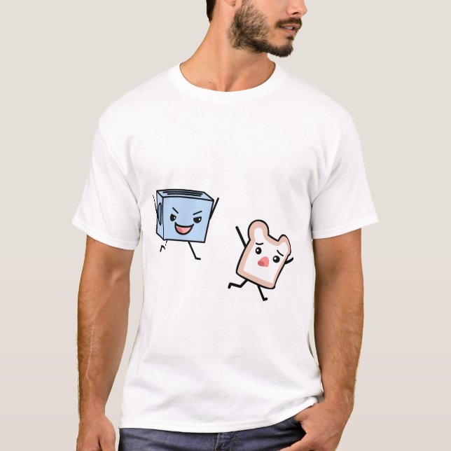 Toast-Verfolgung T-Shirt (Vorderseite)