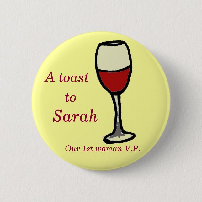 Toast zu Sarah Button (Vorderseite)