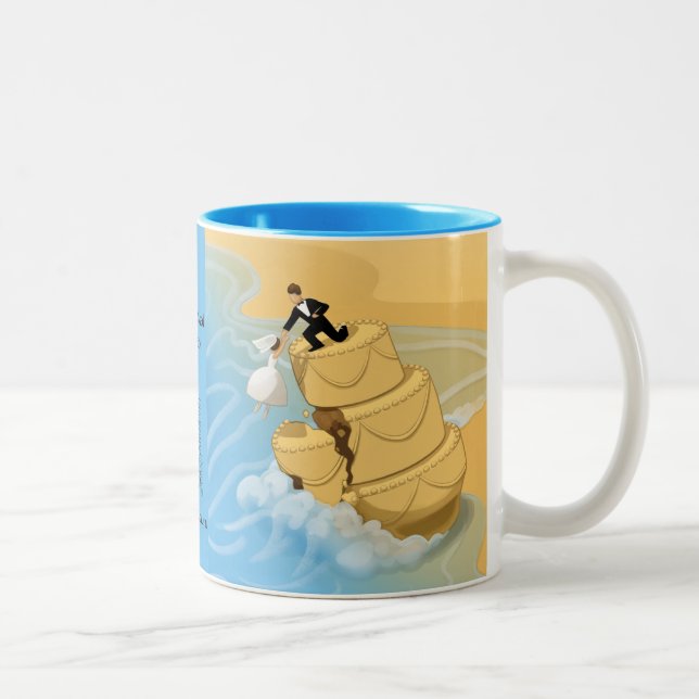 Toasted: A Snack-Sized Mystery Wedding 11oz. Tasse (Rechts)