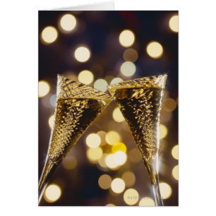 Toasted Champagner Flöte, nah