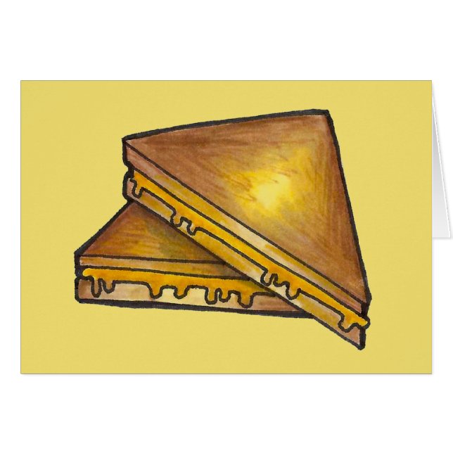 Toasted Cheese Sandwich Lunch Abendessen (Vorderseite (Horizontal))