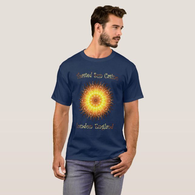 Toasted Sun Casino ~ London England ~ Seit 2019 ~ T-Shirt (Vorne ganz)