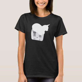 Toaster Katze Kätzchen Lieblingsruheplatz T-Shirt