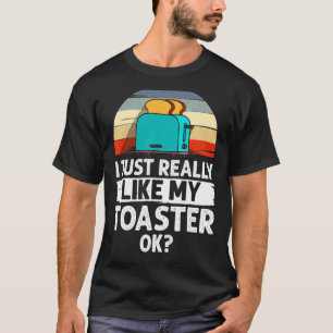 Toaster Oven Toastbrot Toast Maker Puff T-Shirt