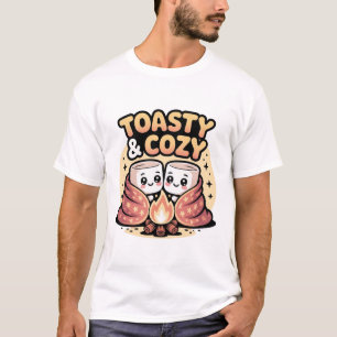 Toastige Marshmallows Lustiges Camping T-Shirt