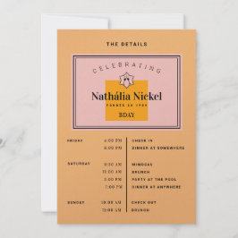 Toastinar Champagne Einladung