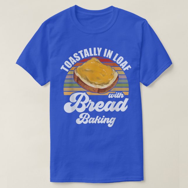 Toastiner Bäckchen in Loaf mit Brot T-Shirt (Design vorne)