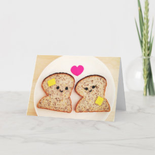 Toasty Liebe Karte