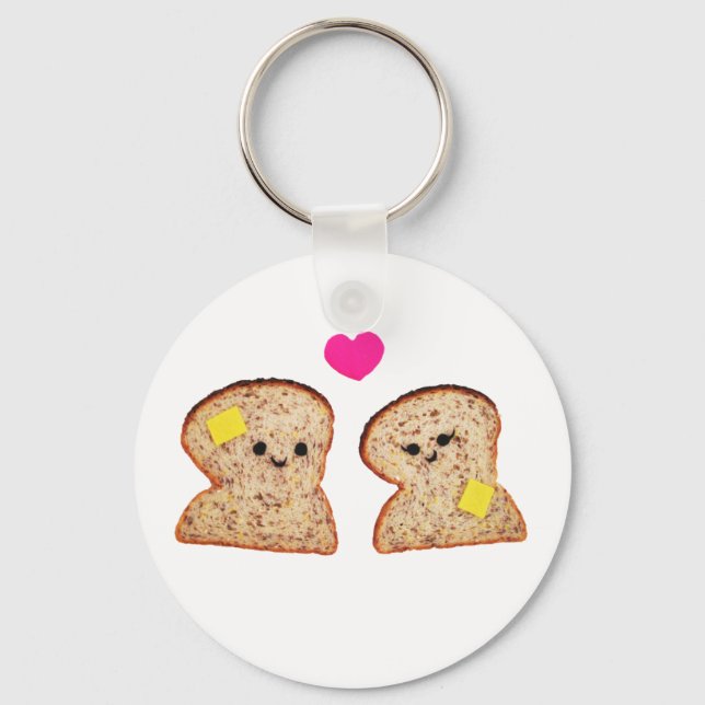 Toasty Liebe Schlüsselanhänger (Vorderseite)