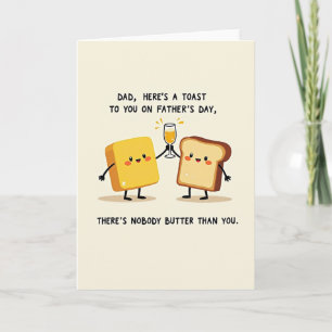 Toasty Vatertag Toast Karte