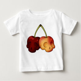 Toathly Sweet Cherry Skull Baby Baby T-shirt