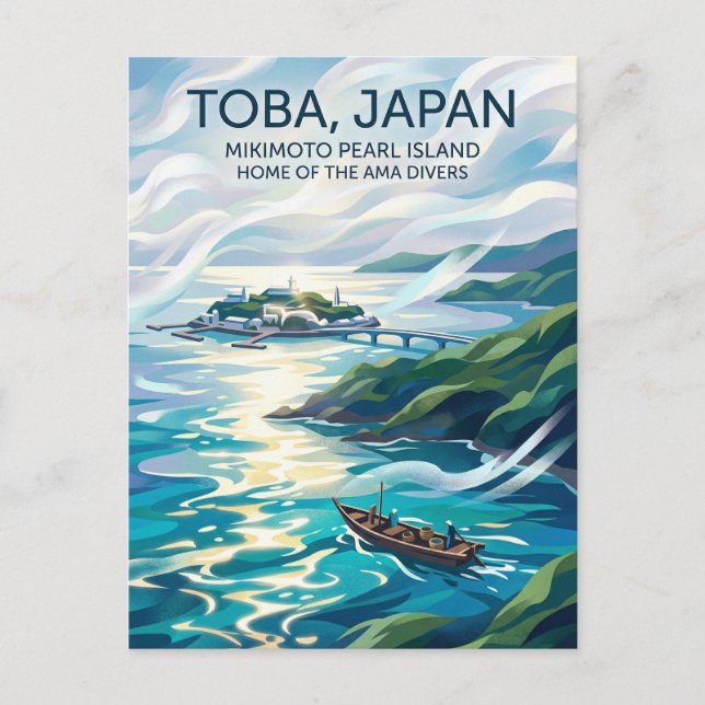 Toba Japan Postkarte (Vorderseite)