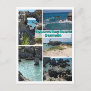 Tobacco Bay Beach, Bermuda Postkarte