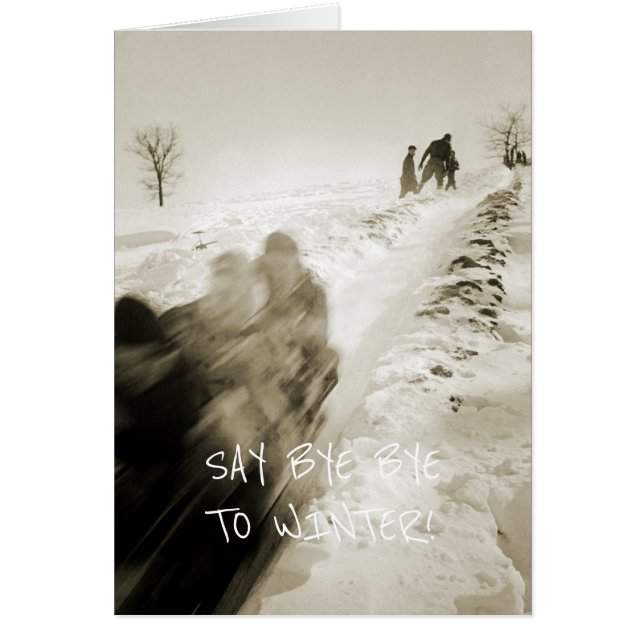 TOBAGGAN 1920ER WINTERSPORTE SCHLAFFAMILIENSPASS (Vorne)