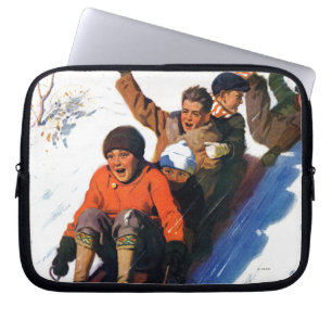 Tobagganing Laptopschutzhülle
