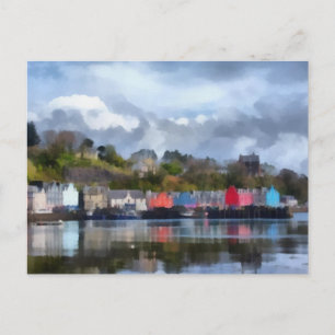 Tobermory Harbour Postkarte