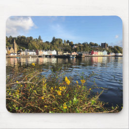 Tobermory, Insel Mull, Schottland mit Blume Mousepad