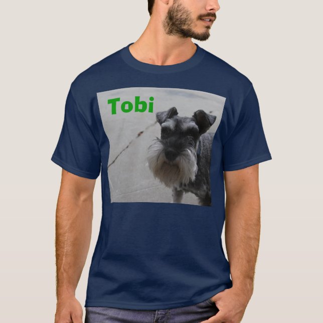 Tobi Marine-Blau-T - Shirt (Vorderseite)