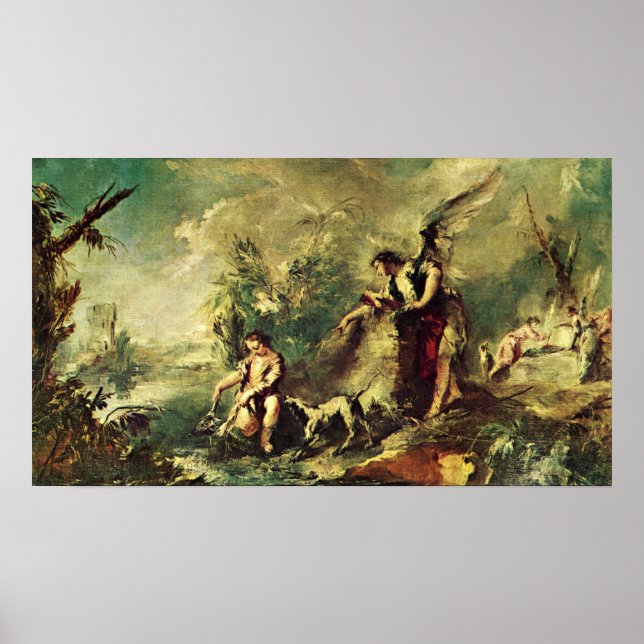 Tobias Fishing Poster (Vorne)