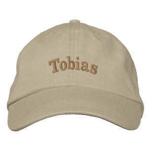 "Tobias" Männername bestickt, Bestickte Baseballkappe