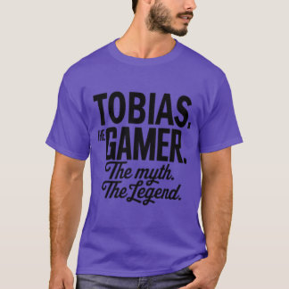 Tobiash der Gamerhe Mythhe Legendentobiash Name Lu T-Shirt