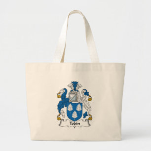 Tobin Familienwappen Jumbo Stoffbeutel