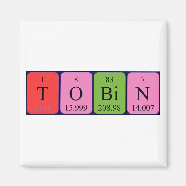 Tobin-Periodenmagnet Magnet (Vorne)