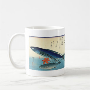 Tobiuo & Ishimochi - Farbenfrohe japanische Fischd Kaffeetasse