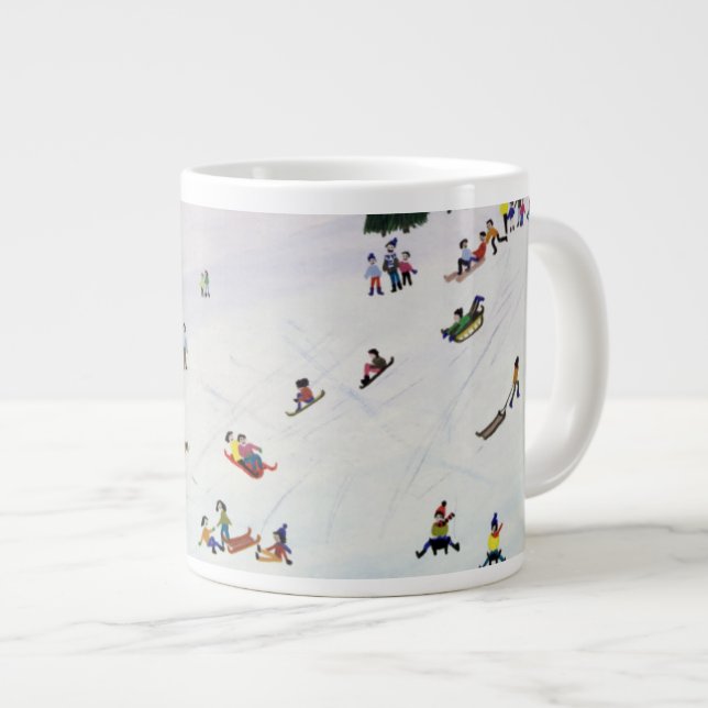 Toboggan oder nicht zu Toboggan 1990 Jumbo-Tasse (Vorderseite Rechts)