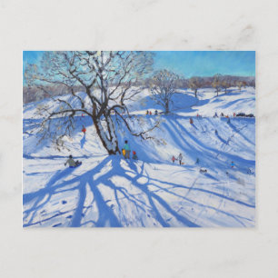 Tobogganers Chatsworth 2012 Postkarte