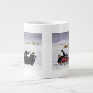 Tobogganing 2 Jumbo-Tasse