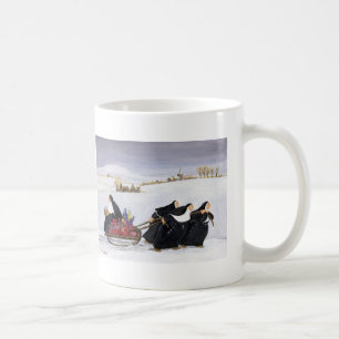 Tobogganing 2 kaffeetasse