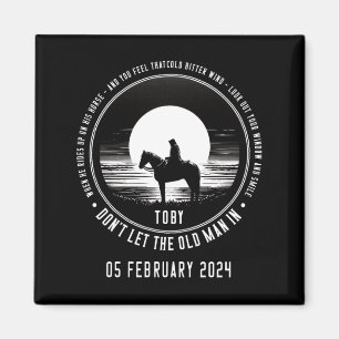 Toby Lass den alten Mann nicht herein Langarm Magnet