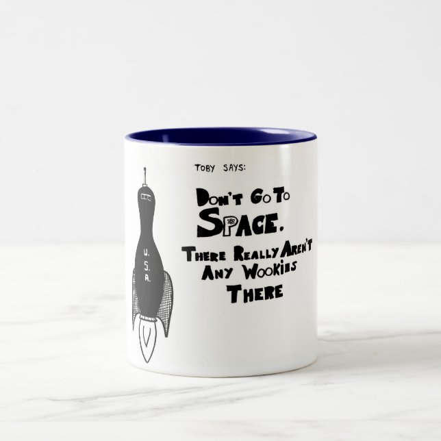 Toby sagt: Wookies Tasse (Mittel)