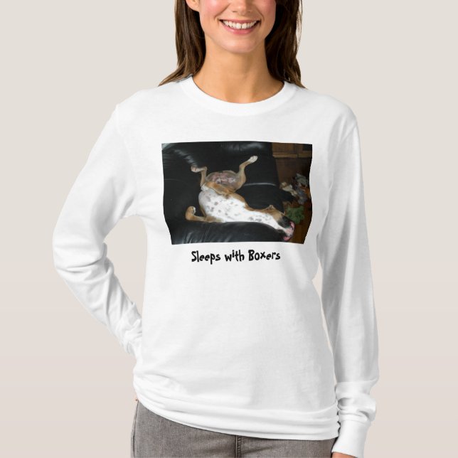 Toby, Schlaf mit Boxern T-Shirt (Vorderseite)