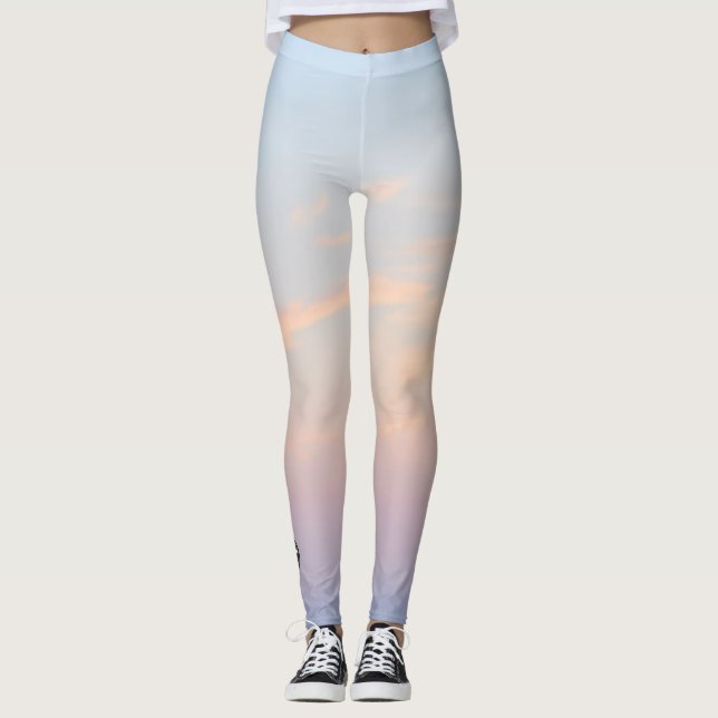 Tocaya Extravagante Ameisen Sonnenaufgang Leggings (Vorderseite)