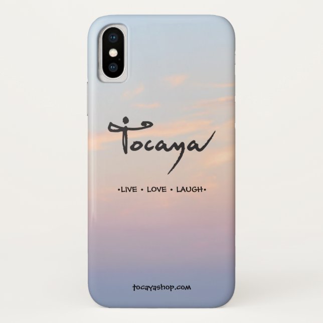 Tocaya Sunrise Handy-Fall Case-Mate iPhone Hülle (Rückseite)