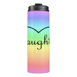 Tochenkernregenbogen Thermosbecher