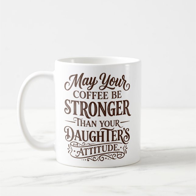 Tochter Attitüde Kaffeetasse (Links)