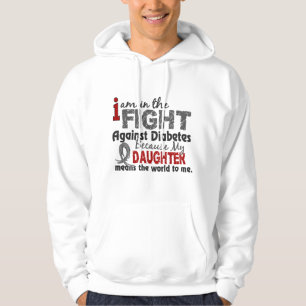 Tochter bedeutet Welt zu mir Diabetes Hoodie