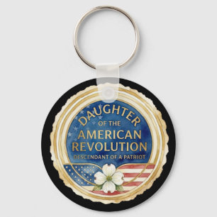 Tochter der American Revolution Patriot USA Schlüsselanhänger
