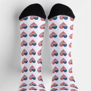 Töchter der Amerikanischen Revolution DAR US Histo Socken