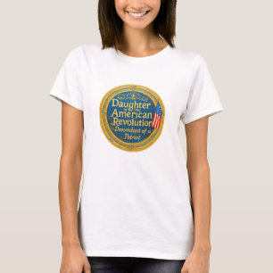 Tochter der Amerikanischen Revolution Nachfahrin e T-Shirt