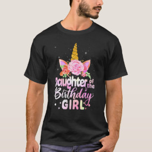 Tochter der Niedlichen Einhornblüte T-Shirt