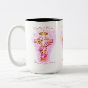 Tochter des Königs - Königliche Würde in Christus Zweifarbige Tasse