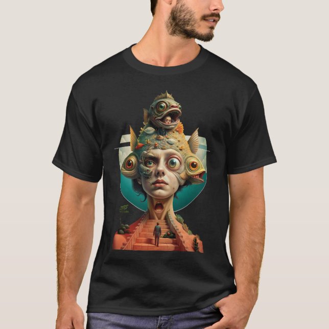 Tochter des Meeres T-Shirt (Vorderseite)
