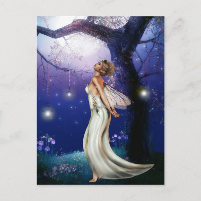 Tochter des Mondes Postkarte (Vorderseite)