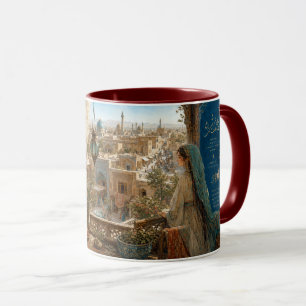 Tochter des persischen Kunstmugs vom Hofbasar Tasse